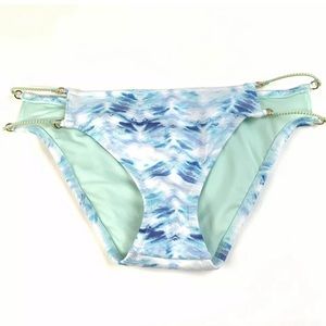 Victorias Secret Bikini Bottoms Size Large Tie Dye
